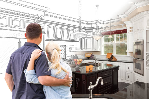 Professional Cabinet Installation technician working in Braham, MN
